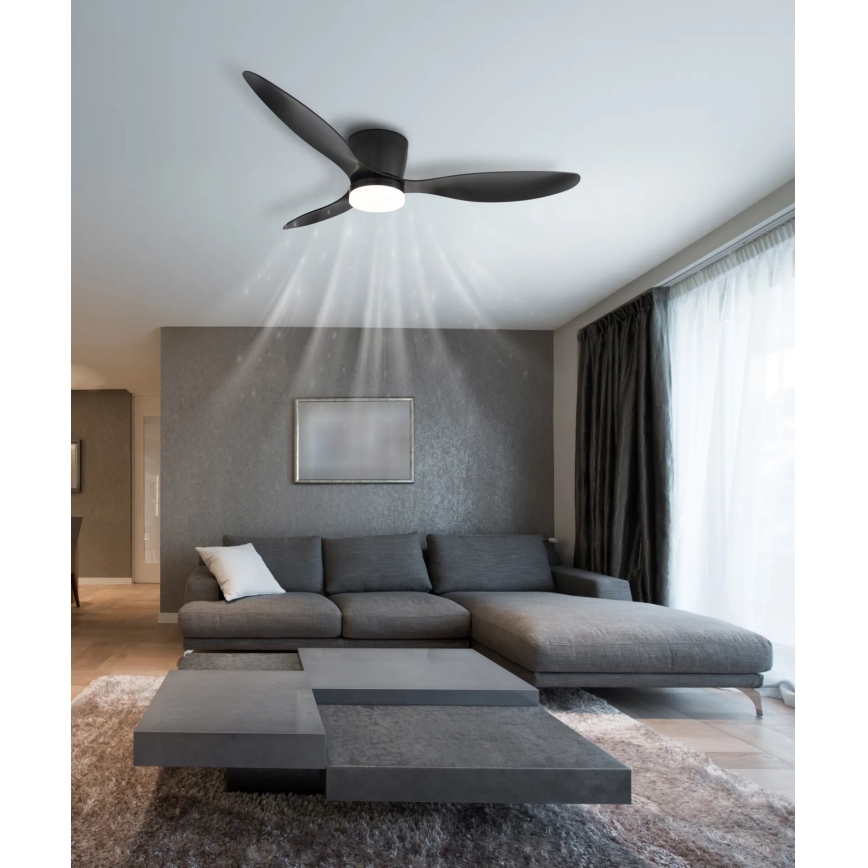Globo - LED Dimmable ceiling fan LED/20W/230V 3000-6500K + remote control