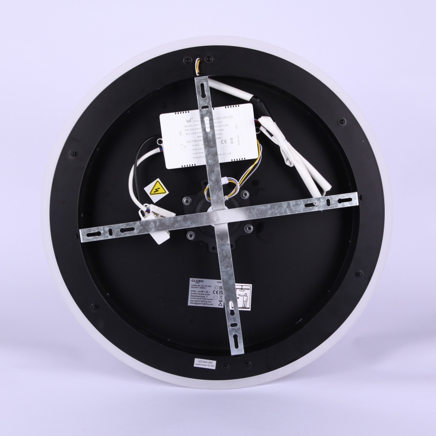 Globo - Dimmable LED Ceiling Fan LED/36W/230V 2700-6000K Black + Remote Control