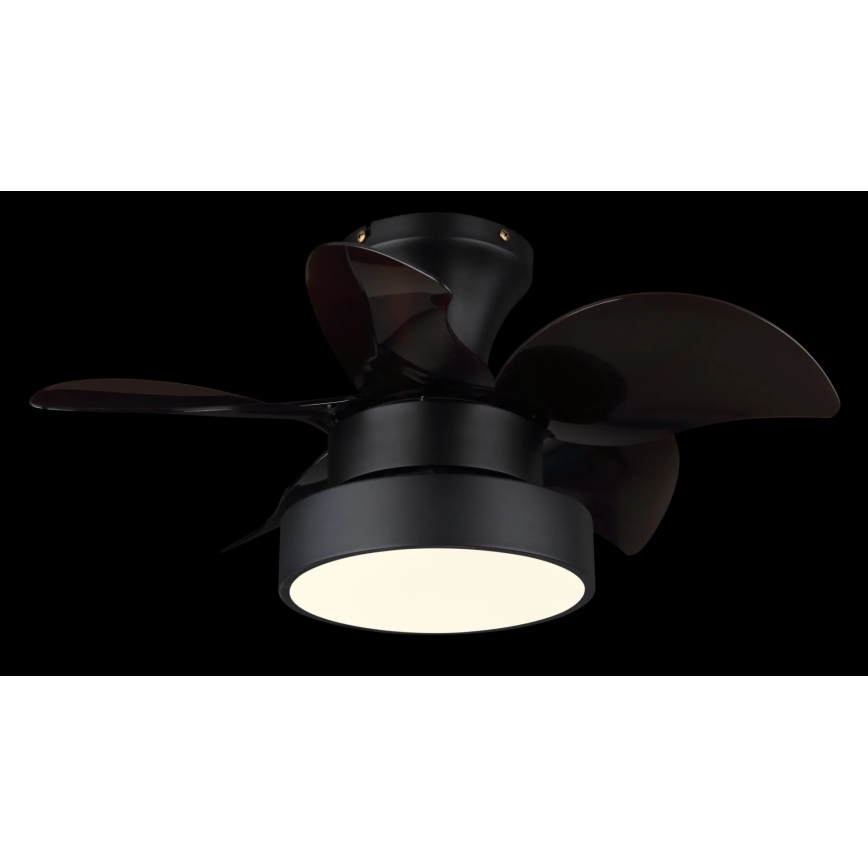 Globo - Dimmable LED Ceiling Fan LED/22W/230V 3000/4500/6000K Brown + Remote Control