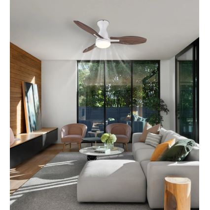 Globo - LED Dimmable ceiling fan LED/22W/230V 3000/4500/6000K + remote control