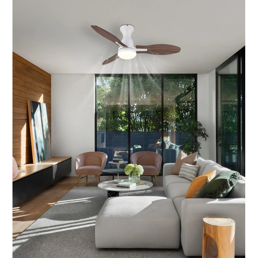 Globo - LED Dimmable ceiling fan LED/22W/230V 3000/4500/6000K + remote control