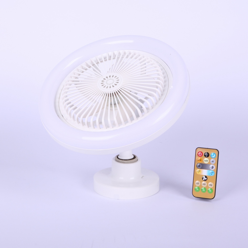 Globo - Dimmable LED Ceiling Fan LED/20W/230V 3000-6500K White + Remote Control