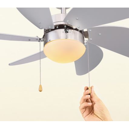 Globo - Ceiling fan 1xE14/60W/230V