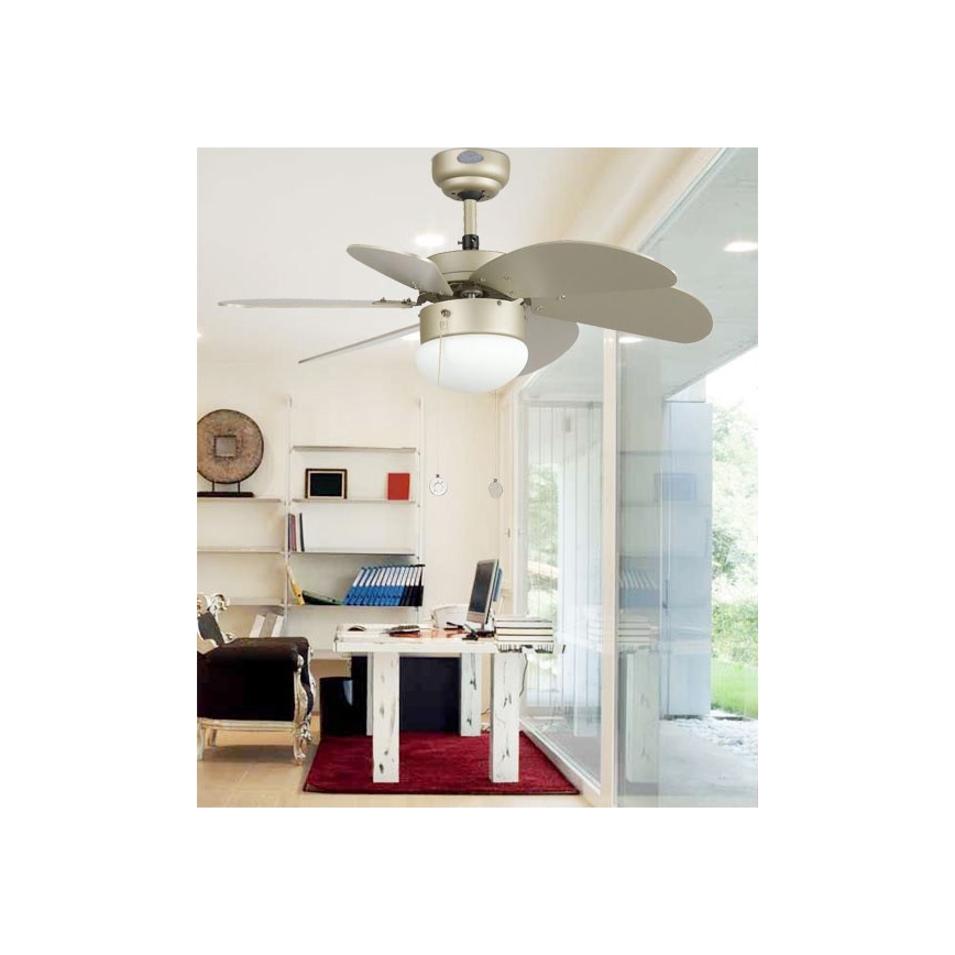 Globo - Ceiling fan 1xE14/60W/230V
