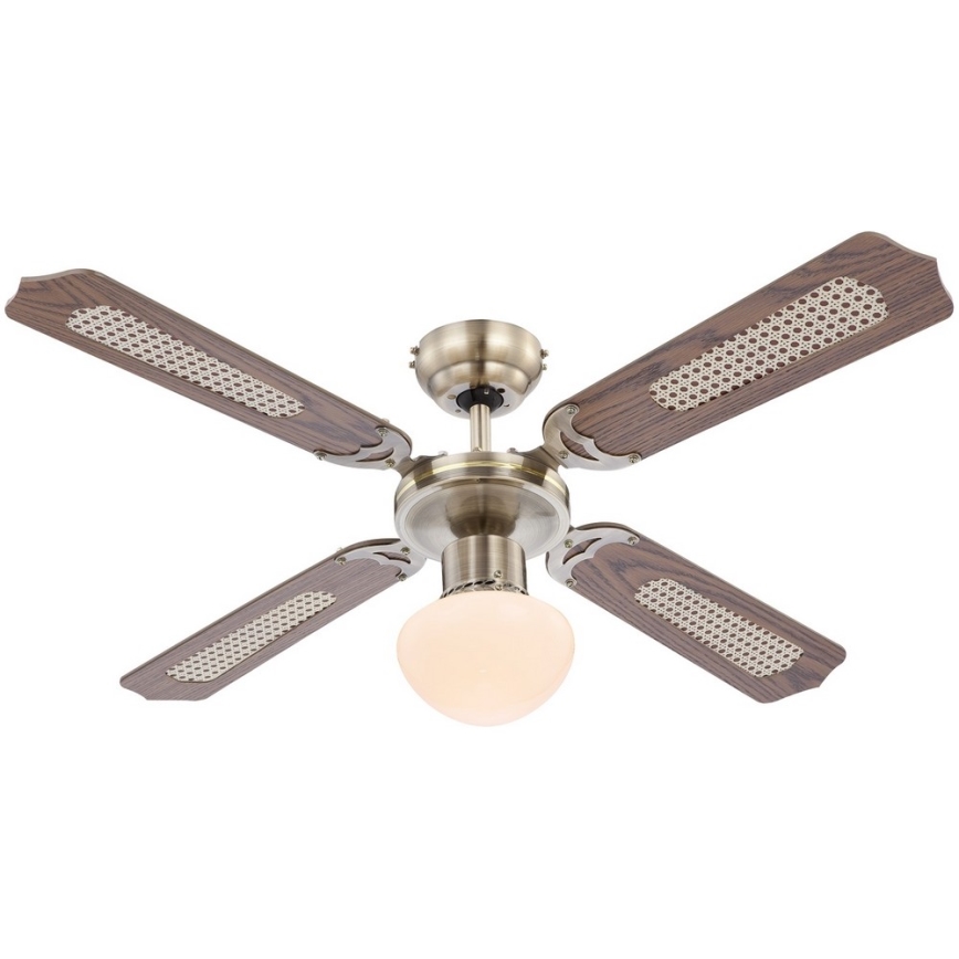 Globo - Ceiling fan 1xE27/60W/230V