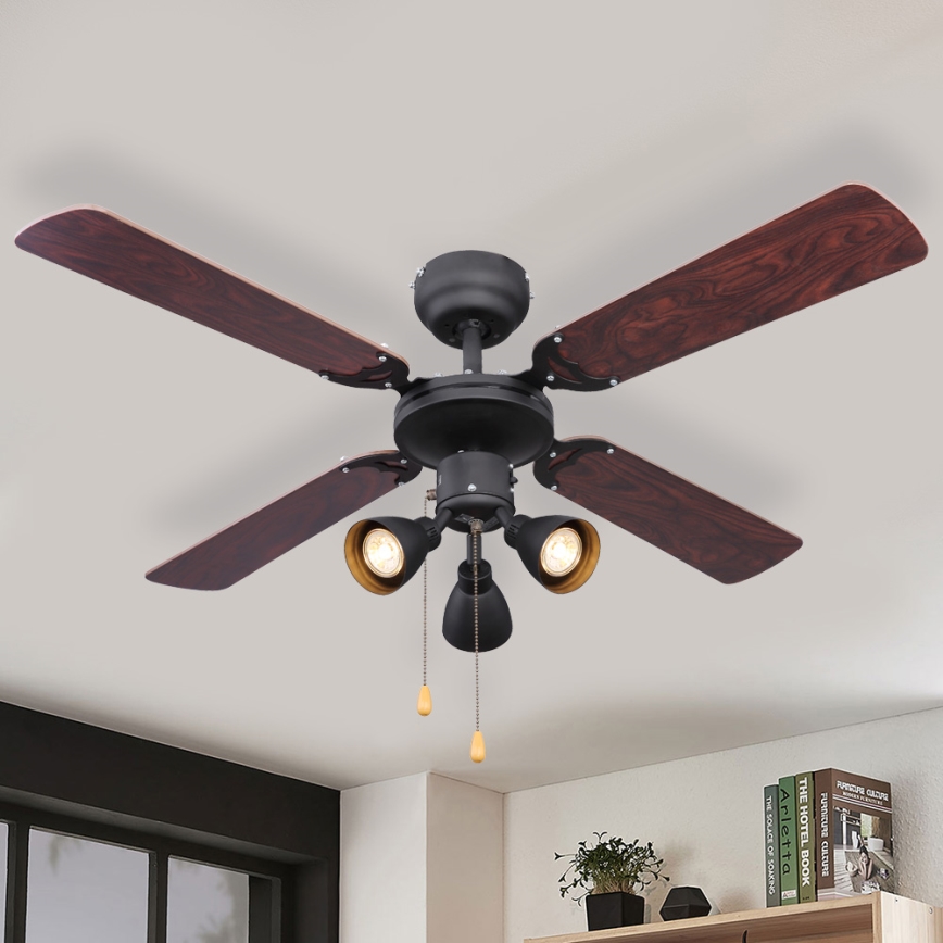 Globo - Ceiling fan 3xGU10/50W/230V