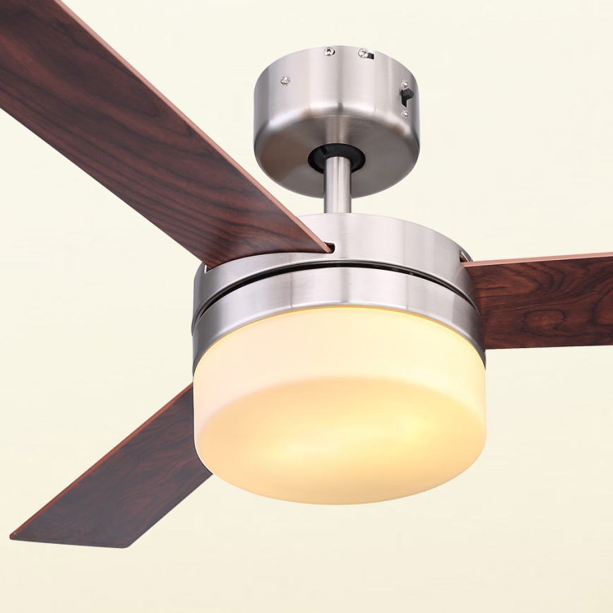 Globo - Ceiling fan 2xE14/40W/230V + remote control