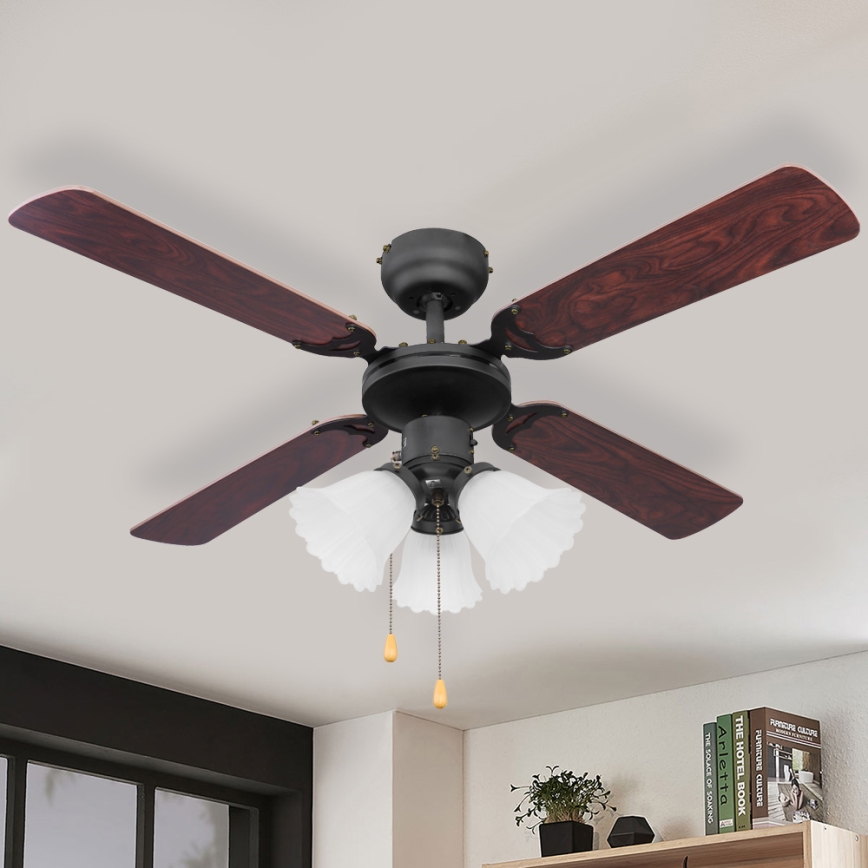 Globo - Ceiling fan 3xE27/60W/230V