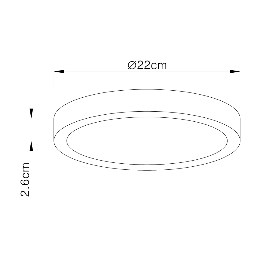 Globo - LED Ceiling light LED/28W/230V