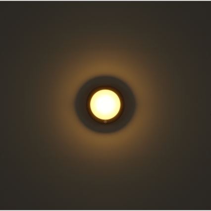 Globo - LED Rechargeable touch wall light LED/1,2W/3,7V d. 15 cm 1800 mAh black