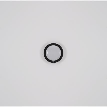 Globo - LED Rechargeable touch wall light LED/1,2W/3,7V d. 15 cm 1800 mAh black