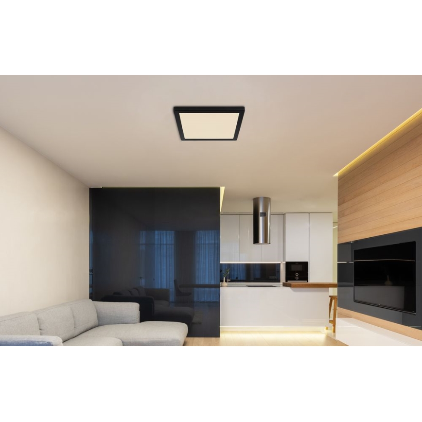 Globo - LED Ceiling light LED/24W/230V 3000/4000/6500K black