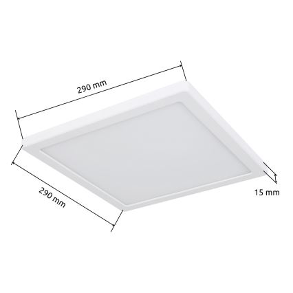 Globo - LED Ceiling light LED/24W/230V 3000/4000/6500K white