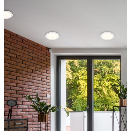 Globo - LED Recessed light LED/18W/230V 4000K d. 22,4 cm