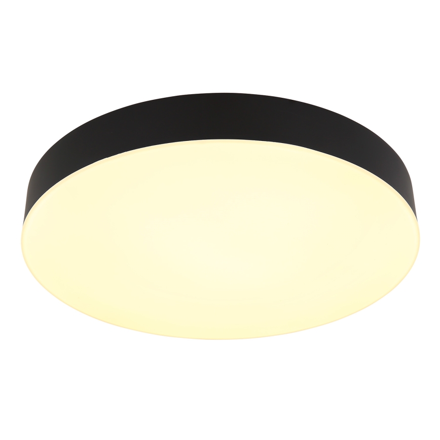 Globo - LED Ceiling light LED/24W/230V 3000K/4000K/6500K d. 30 cm black