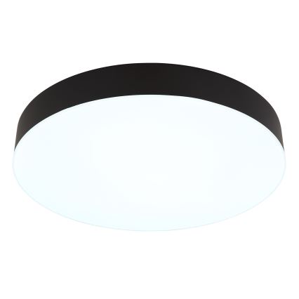 Globo - LED Ceiling light LED/24W/230V 3000K/4000K/6500K d. 30 cm black