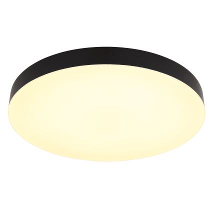 Globo - LED Ceiling light LED/36W/230V 3000K/4000K/6500K d. 40 cm black