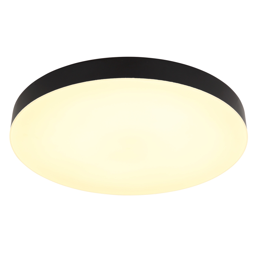 Globo - LED Ceiling light LED/36W/230V 3000K/4000K/6500K d. 40 cm black