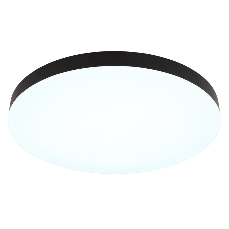 Globo - LED Ceiling light LED/50W/230V 3000K/4000K/6500K d. 50 cm black