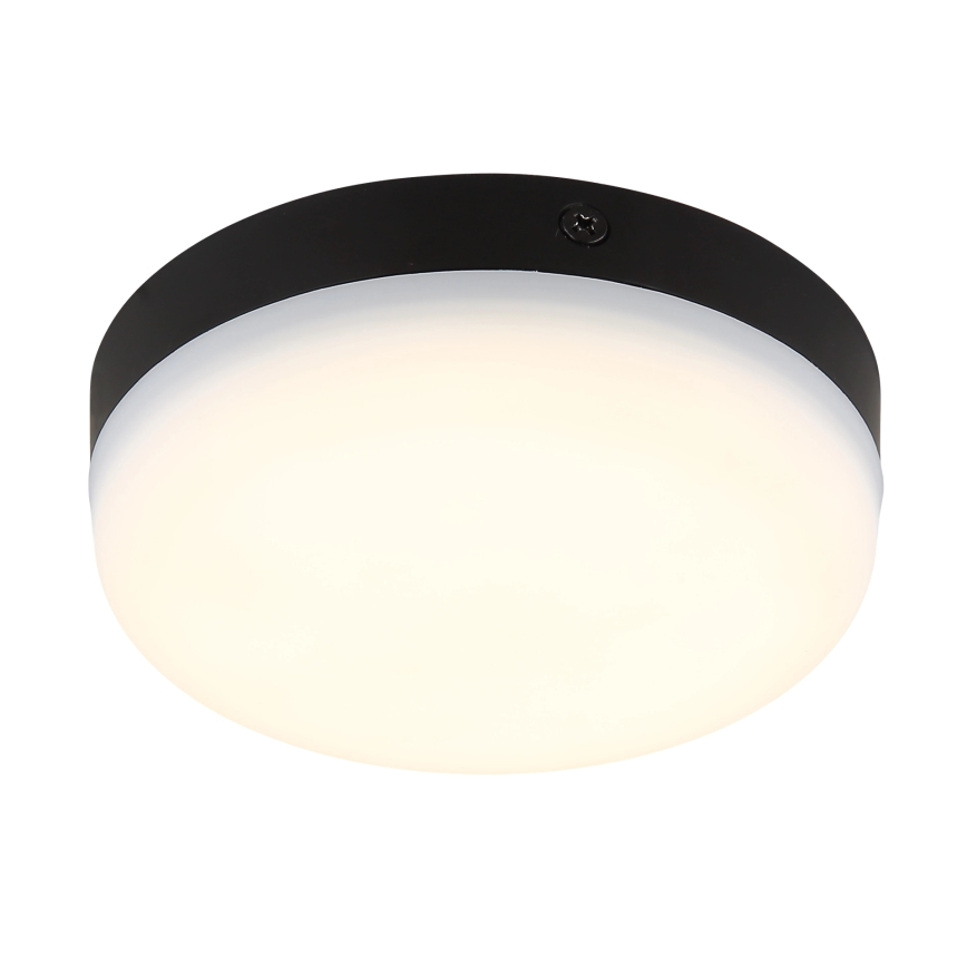 Globo - LED Ceiling light LED/8W/230V 4000K d. 12 cm black