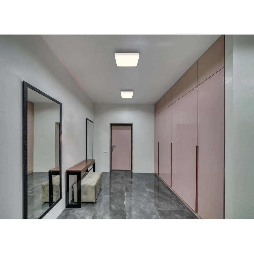 Globo - LED Ceiling light LED/12W/230V 4000K 22x22 cm white