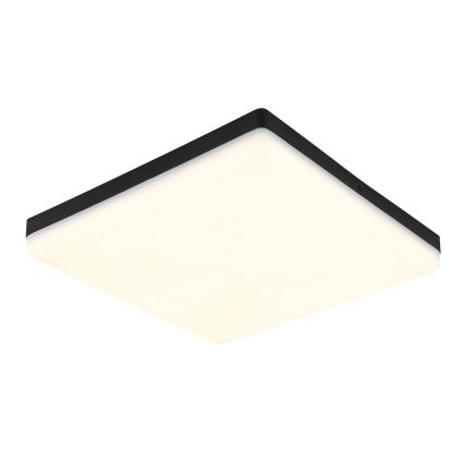 Globo - LED Ceiling light LED/18W/230V 4000K 30x30 cm black