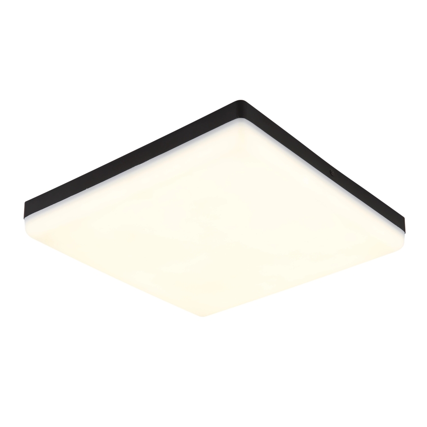 Globo - LED Ceiling light LED/18W/230V 4000K 30x30 cm black