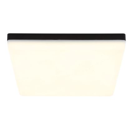 Globo - LED Ceiling light LED/18W/230V 4000K 30x30 cm black