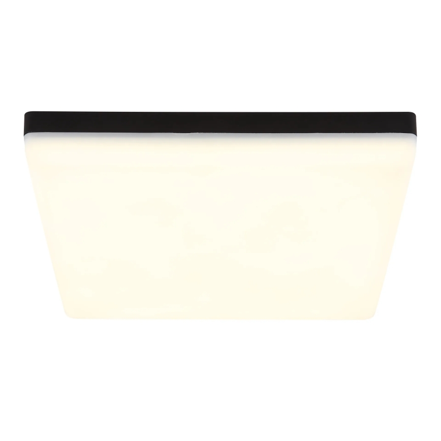 Globo - LED Ceiling light LED/18W/230V 4000K 30x30 cm black