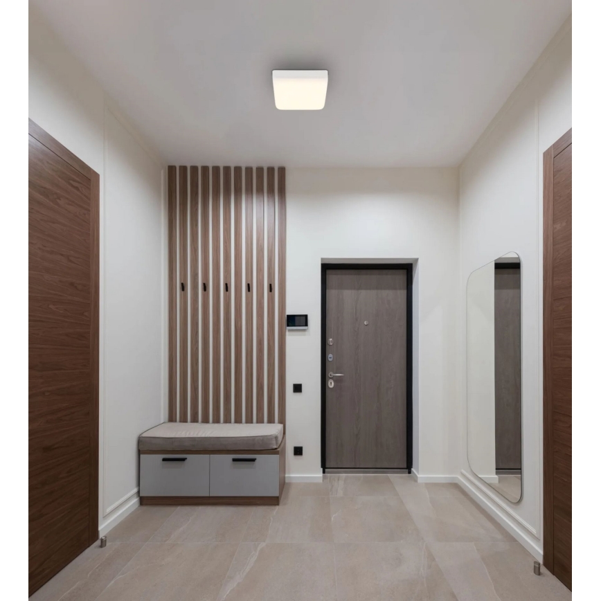 Globo - LED Ceiling light LED/8W/230V 4000K 12x12 cm white