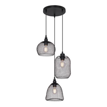 Globo 15047-3 - Chandelier on a string ANYA 3xE27/60W/230V