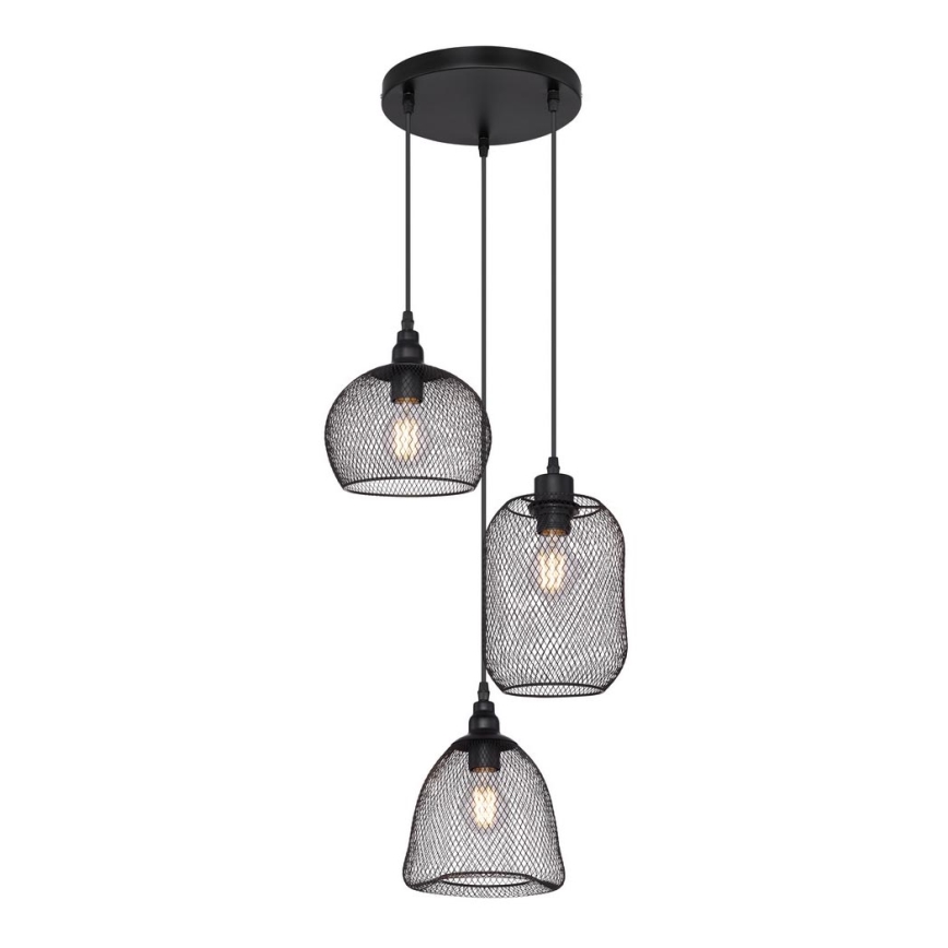 Globo 15047-3 - Chandelier on a string ANYA 3xE27/60W/230V