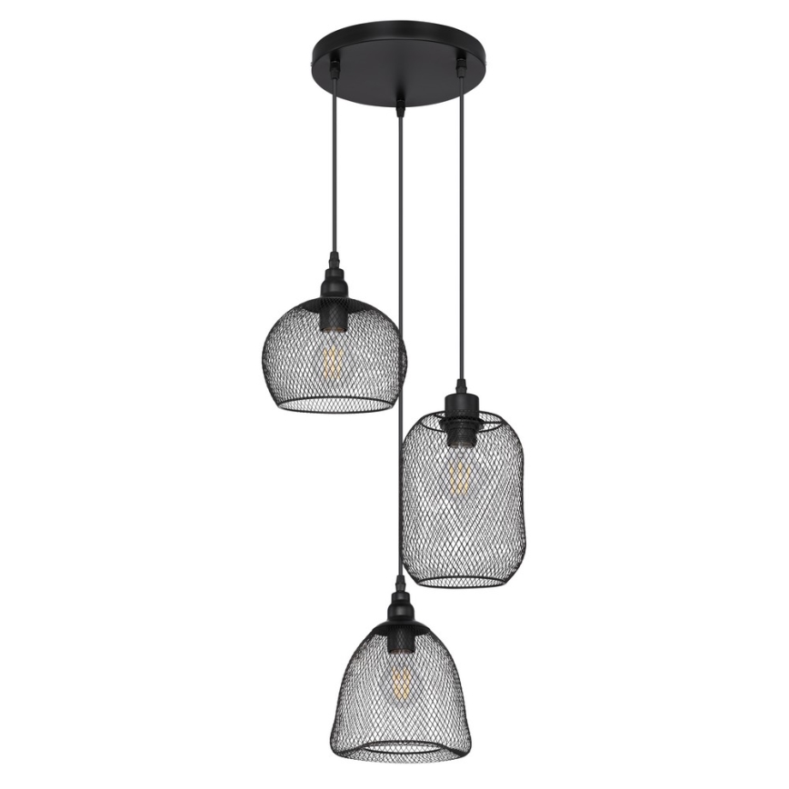 Globo 15047-3 - Chandelier on a string ANYA 3xE27/60W/230V
