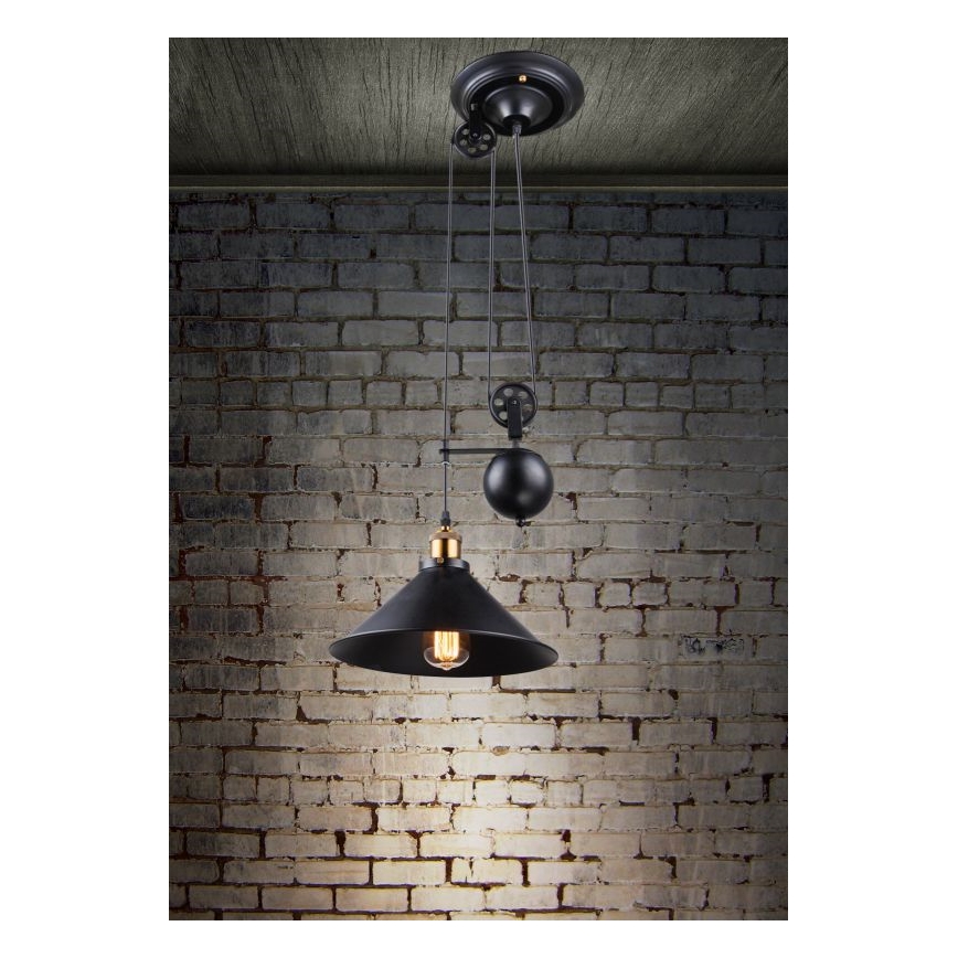 Globo - Chandelier on a string 1xE27/60W/230V
