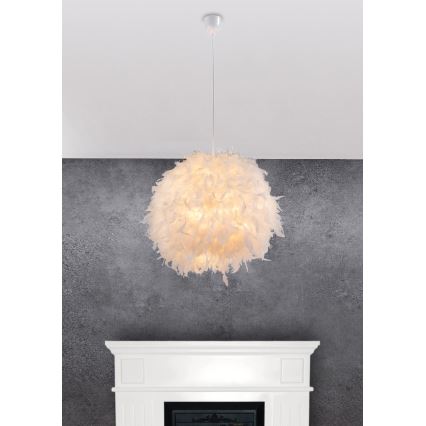 Globo - Chandelier on a string 1xE27/40W/230V