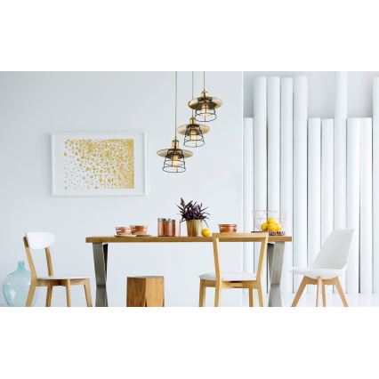 Globo - Chandelier on a string 3xE27/60W/230V