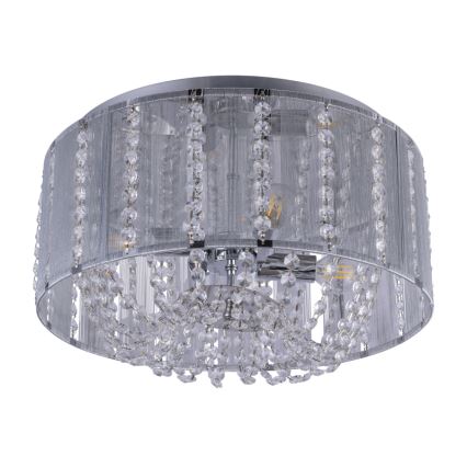 Globo - Crystal ceiling light 4xE14/40W/230V