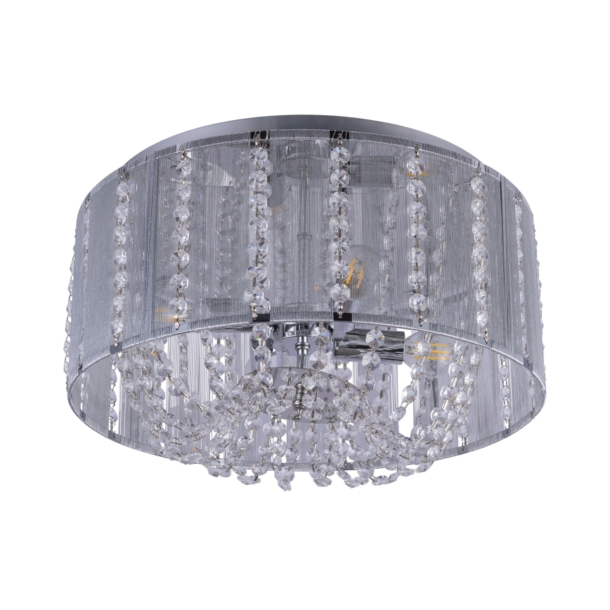 Globo - Crystal ceiling light 4xE14/40W/230V