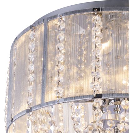 Globo - Crystal ceiling light 4xE14/40W/230V
