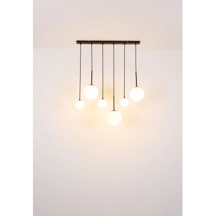 Globo - Chandelier on a string 3xE27/9W/230V + 3xG9/5W