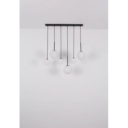 Globo - Chandelier on a string 3xE27/9W/230V + 3xG9/5W