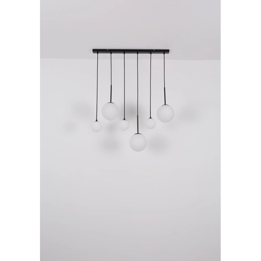 Globo - Chandelier on a string 3xE27/9W/230V + 3xG9/5W