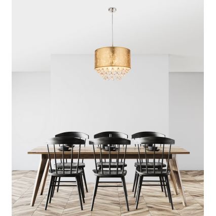 Globo - Chandelier on a string 1xE27/60W/230V