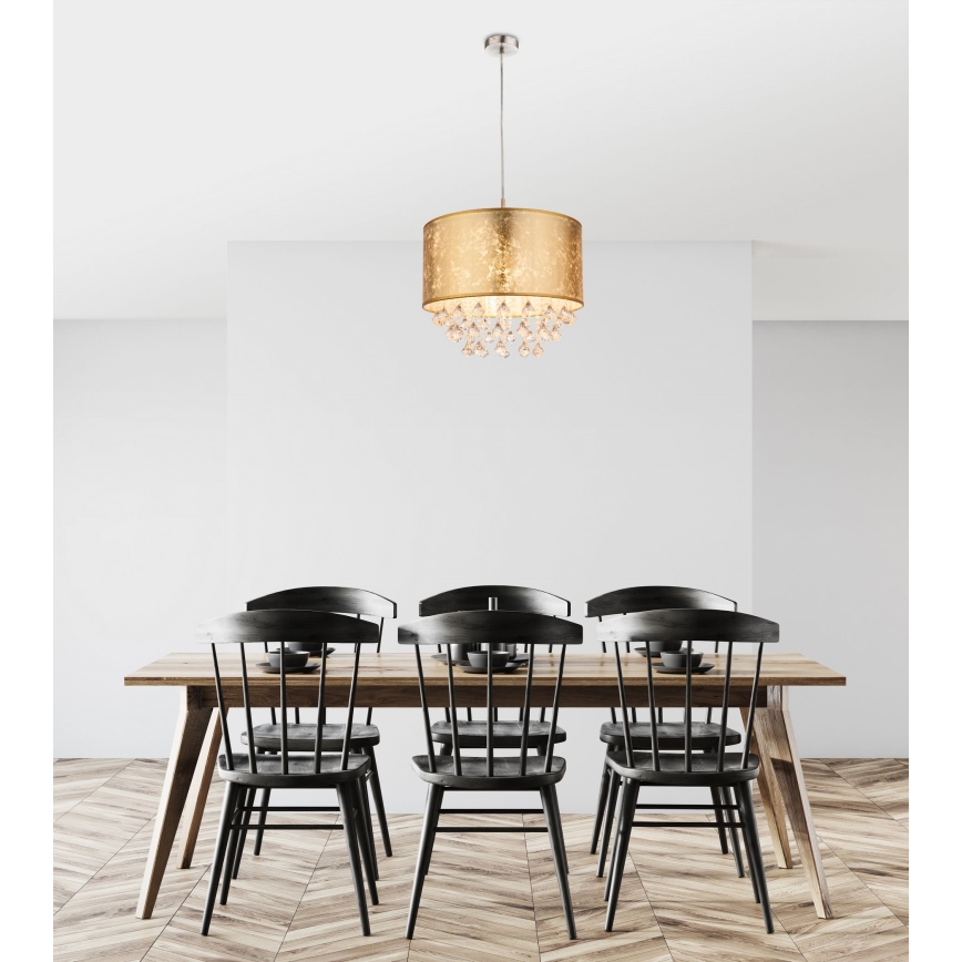 Globo - Chandelier on a string 1xE27/60W/230V