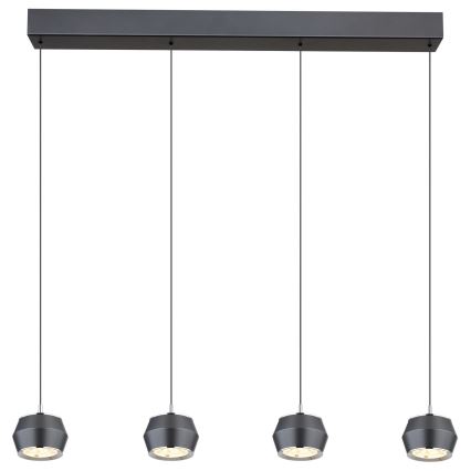 Globo - LED Chandelier on a string 4xLED/6W/230V