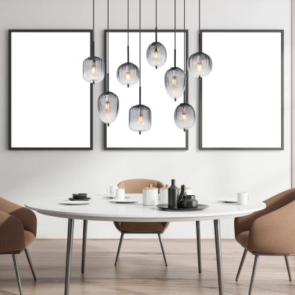 Globo - Chandelier on a string 8xE14/40W/230V