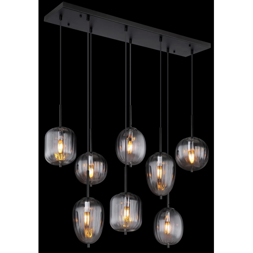 Globo - Chandelier on a string 8xE14/40W/230V