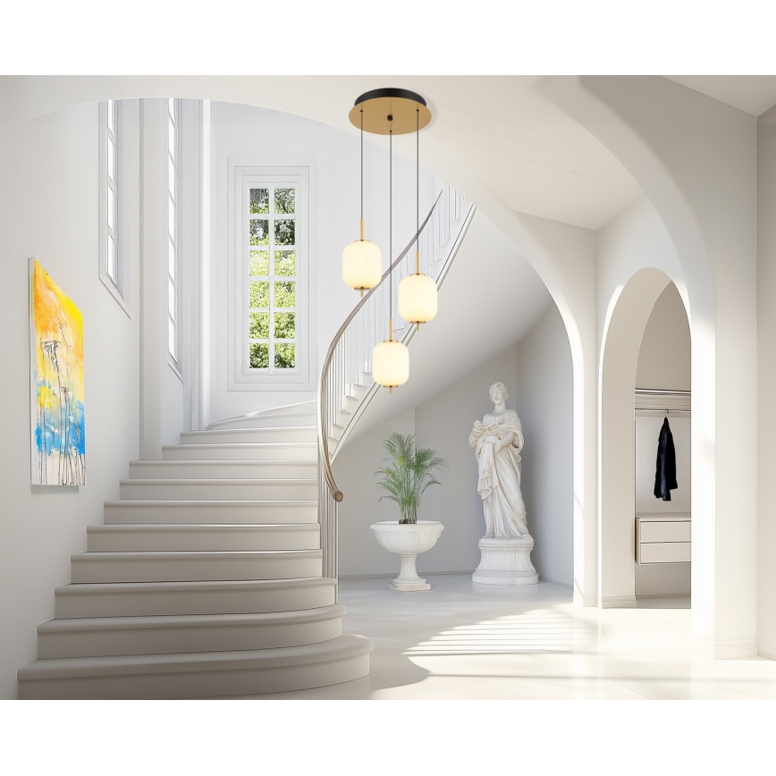 Globo - LED Chandelier on a string LED/20W/230V