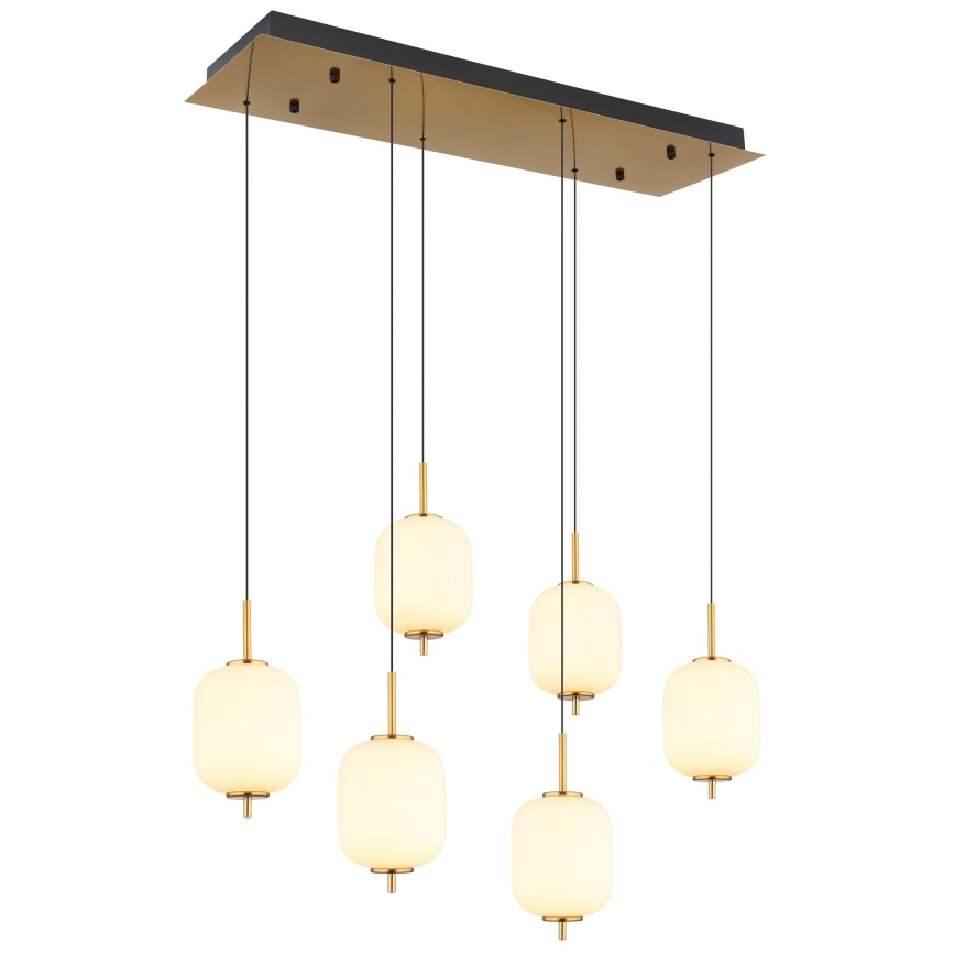 Globo - LED Chandelier on a string 6xLED/6,7W/230V