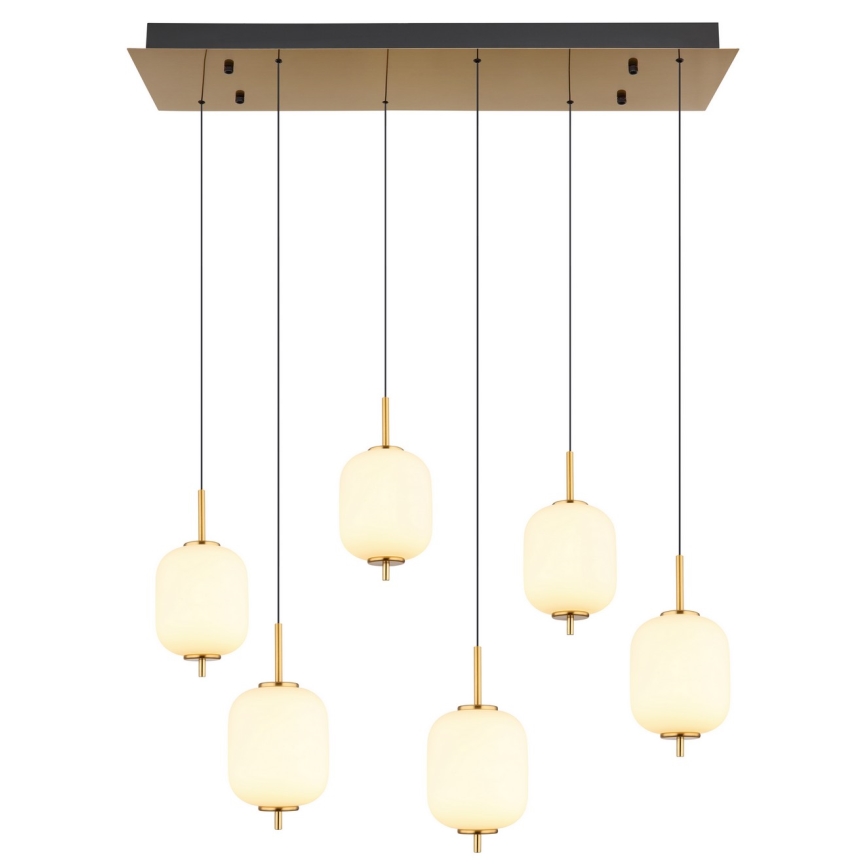 Globo - LED Chandelier on a string 6xLED/6,7W/230V